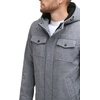 image:imageDOCKERS Mens Arctic Cloth Sherpa Storm JacketHeather Grey Soft Shell