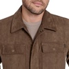 image:imageDOCKERS Mens Classic ShacketChocolate Faux Suede