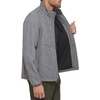 image:imageDOCKERS Mens Clean Zipup Softshell JacketHeather Grey