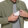 image:imageDOCKERS Mens Clean Zipup Softshell JacketOlive