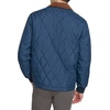 image:imageDOCKERS Mens Diamond Quilted Jacket With Corduroy CollarNavy