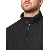 image:imageDOCKERS Mens Diamond Quilted Stand Collar BomberBlack