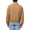 image:imageDOCKERS Mens Diamond Quilted Stand Collar BomberBrown