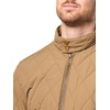 image:imageDOCKERS Mens Diamond Quilted Stand Collar BomberBrown