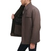 image:imageDOCKERS Mens Dwight Soft Shell Bib Jacket Regular and Big amp Tall SizesHeather Brown
