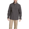 image:imageDOCKERS Mens Dwight Soft Shell Bib Jacket Regular and Big amp Tall SizesHeather Charcoal