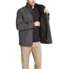 image:imageDOCKERS Mens Dwight Soft Shell Bib Jacket Regular and Big amp Tall SizesHeather Charcoal