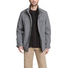 image:imageDOCKERS Mens Dwight Soft Shell Bib Jacket Regular and Big amp Tall SizesHeather Grey