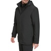 image:imageDOCKERS Mens Dwight Soft Shell Bib JacketBlack Hooded