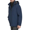 image:imageDOCKERS Mens Dwight Soft Shell Bib JacketNavy Hooded
