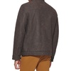 image:imageDOCKERS Mens Faux Leather Military JacketDark Brown