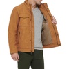 image:imageDOCKERS Mens Faux Leather Military JacketGold Nubuck Faux Suede