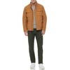 image:imageDOCKERS Mens Faux Leather Military JacketGold Nubuck Faux Suede