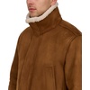image:imageDOCKERS Mens Faux Shearling Walking CoatCognac