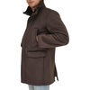 image:imageDOCKERS Mens Faux Shearling Walking CoatDark Brown