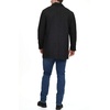 image:imageDOCKERS Mens Henry Wool Blend Top Coat Regular and Big amp Tall SizesBlack