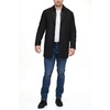 image:imageDOCKERS Mens Henry Wool Blend Top Coat Regular and Big amp Tall SizesBlack