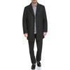 image:imageDOCKERS Mens Henry Wool Blend Top Coat Regular and Big amp Tall SizesBlack Without Bib