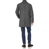 image:imageDOCKERS Mens Henry Wool Blend Top Coat Regular and Big amp Tall SizesCharcoal Herringbone