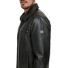 image:imageDOCKERS Mens James Faux Leather JacketBlack Modern Zip