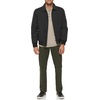 image:imageDOCKERS Mens Micro Twill Golf Bomber JacketBlack Filled