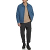 image:imageDOCKERS Mens Micro Twill Golf Bomber JacketBlue Horizon Unfilled