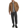image:imageDOCKERS Mens Micro Twill Golf Bomber JacketBrown Unfilled