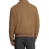 image:imageDOCKERS Mens Micro Twill Golf Bomber JacketBrown Unfilled