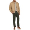 image:imageDOCKERS Mens Micro Twill Golf Bomber JacketGold Filled