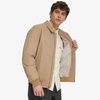 image:imageDOCKERS Mens Micro Twill Golf Bomber JacketHarvest Gold Unfilled