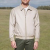 image:imageDOCKERS Mens Micro Twill Golf Bomber JacketKhaki