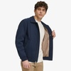 image:imageDOCKERS Mens Micro Twill Golf Bomber JacketNavy Filled