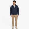 image:imageDOCKERS Mens Micro Twill Golf Bomber JacketNavy Filled