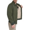 image:imageDOCKERS Mens Micro Twill Golf Bomber JacketOlive Filled
