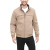 image:imageDOCKERS Mens Micro Twill Golf Bomber JacketSolid Khaki