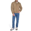 image:imageDOCKERS Mens Micro Twill Golf Bomber JacketTan Filled