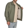 image:imageDOCKERS Mens Micro Twill Golf Bomber JacketTea Leaf Unfilled