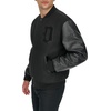image:imageDOCKERS Mens Monogram Varsity Bomber JacketBlack