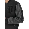 image:imageDOCKERS Mens Monogram Varsity Bomber JacketBlack