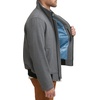 image:imageDOCKERS Mens Ron Wool Blend BomberLight Grey