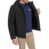 image:imageDOCKERS Mens Soft Shell Sherpa Lined Storm Coat Standard and Big amp TallBlack