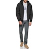image:imageDOCKERS Mens Softshell Sherpa Lined Bomber Jacket Standard and Big amp TallBlack