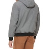 image:imageDOCKERS Mens Softshell Sherpa Lined Bomber Jacket Standard and Big amp TallHeather Grey