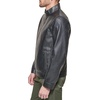 image:imageDOCKERS Mens The Dylan Faux Leather Racer JacketBlack