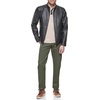 image:imageDOCKERS Mens The Dylan Faux Leather Racer JacketBlack