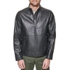 image:imageDOCKERS Mens The Dylan Faux Leather Racer JacketBlack