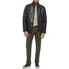 image:imageDOCKERS Mens The Dylan Faux Leather Racer JacketBlack With Bib