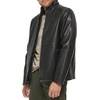 image:imageDOCKERS Mens The Dylan Faux Leather Racer JacketBlack With Bib