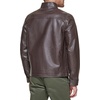 image:imageDOCKERS Mens The Dylan Faux Leather Racer JacketDark Brown