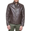image:imageDOCKERS Mens The Dylan Faux Leather Racer JacketDark Brown